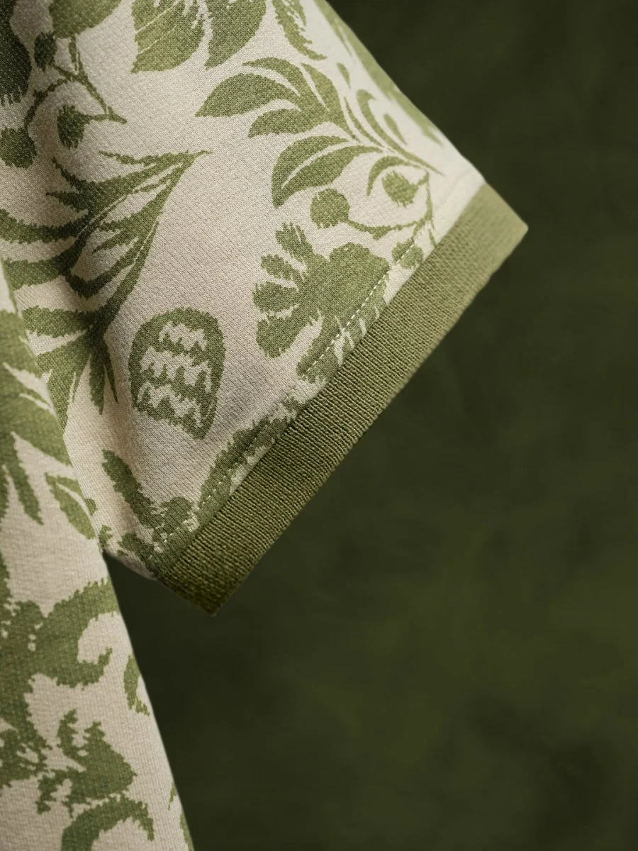 Ajrakh Floral Polo - Image 5