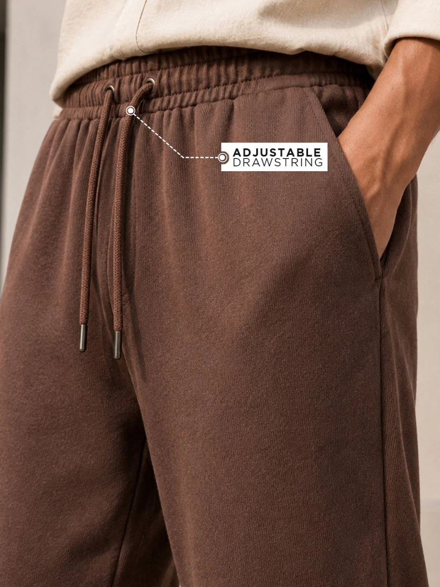 Brown Korean Jogger - Image 2