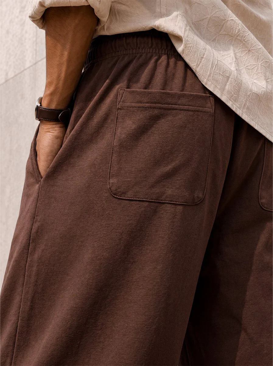 Brown Korean Jogger - Image 7