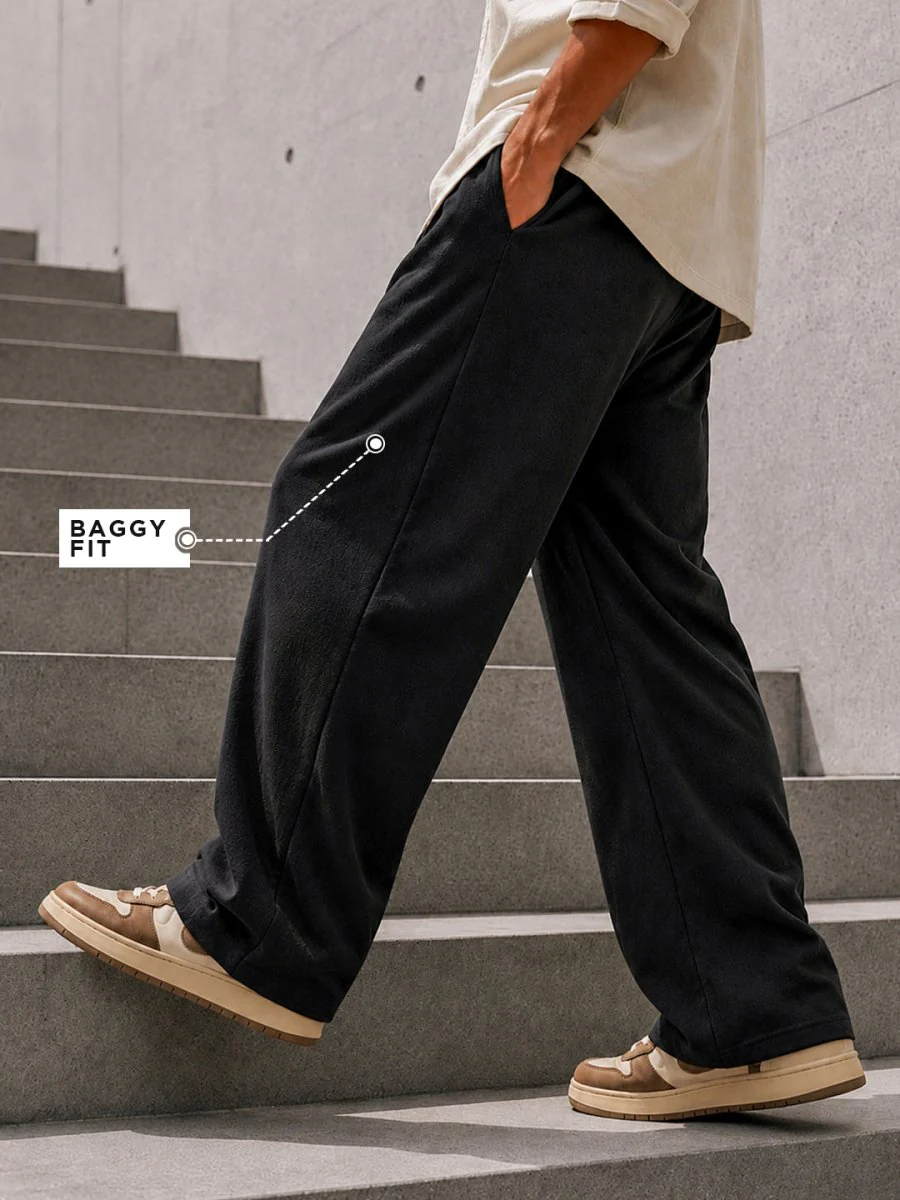 Charcoal Grey Korean Jogger - Image 8