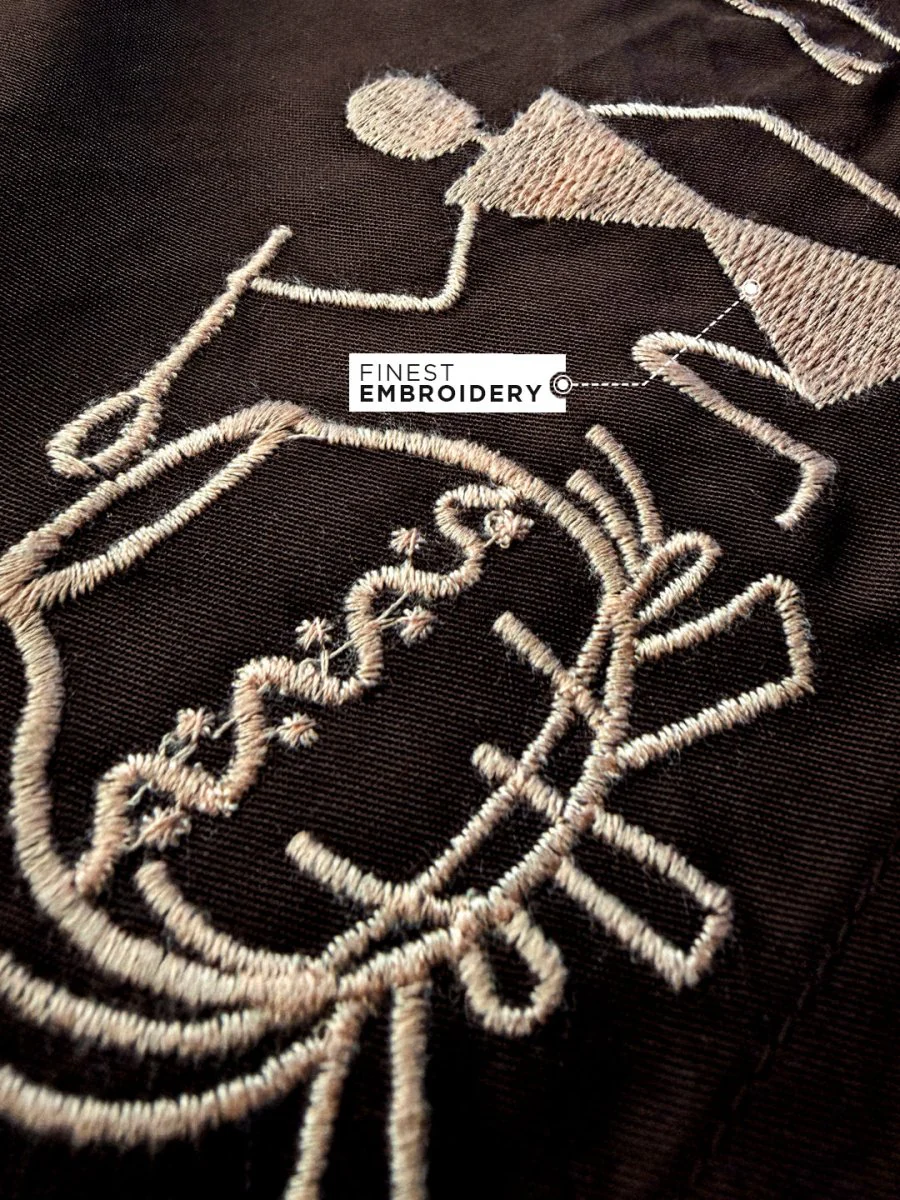 Cosmic Visitors Warli Embroidered - Image 3
