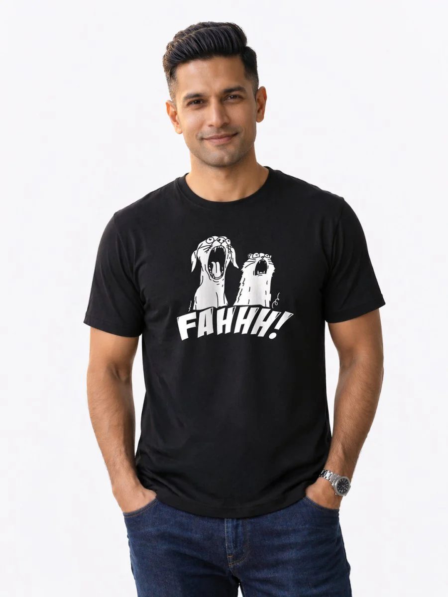 Fahhh | Glow In The Dark T-shirt - Image 3