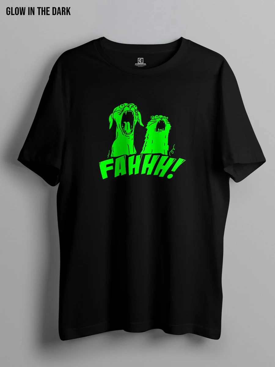 Fahhh | Glow In The Dark T-shirt - Image 4