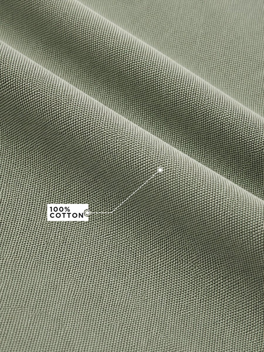 Green Cotton Shirt - Image 2