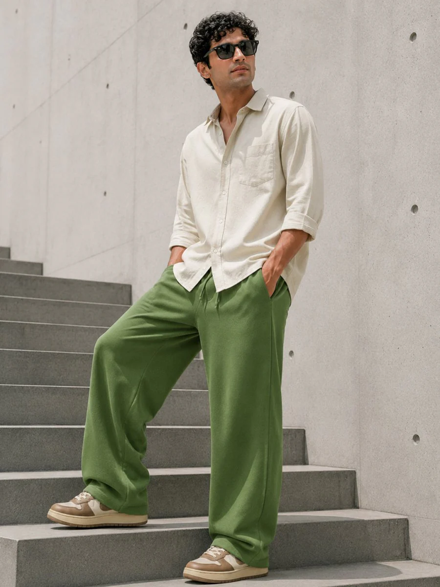 Green Korean Jogger - Image 3