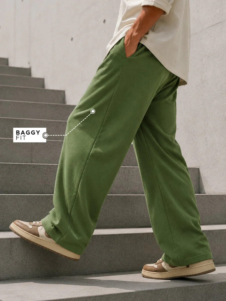 Green Korean Jogger - Image 4