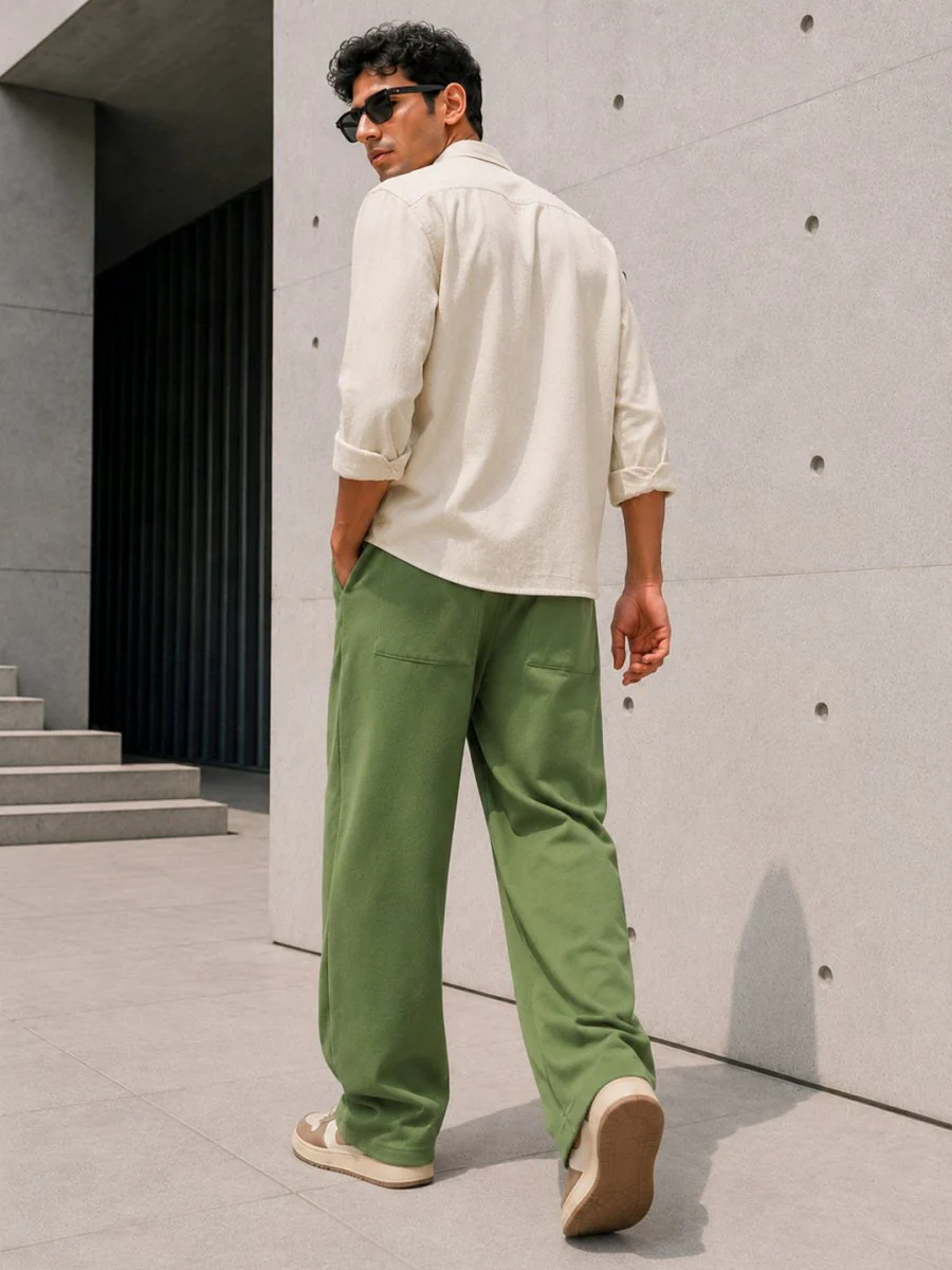 Green Korean Jogger - Image 6
