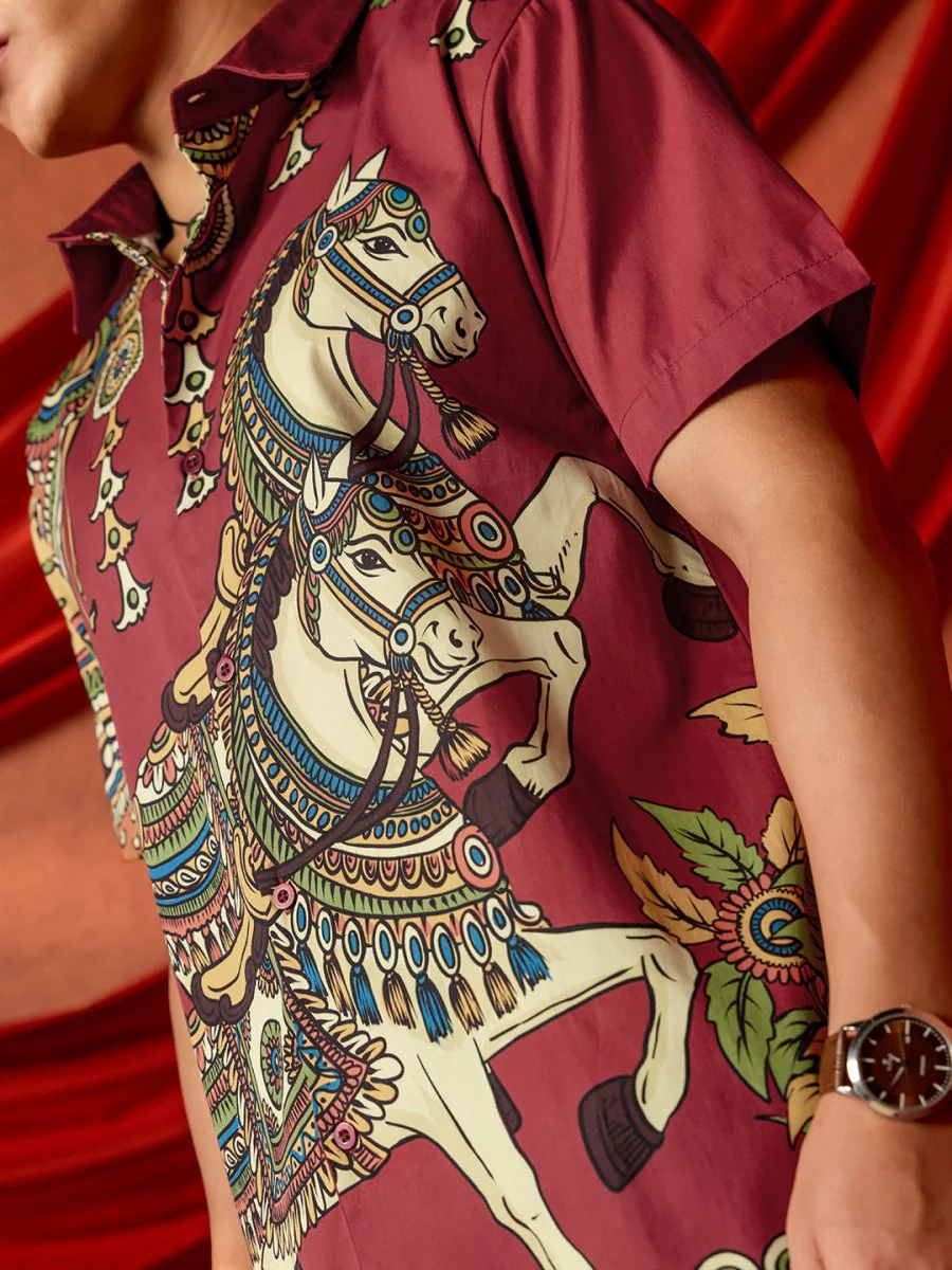 Kalamkari Horse - Image 2