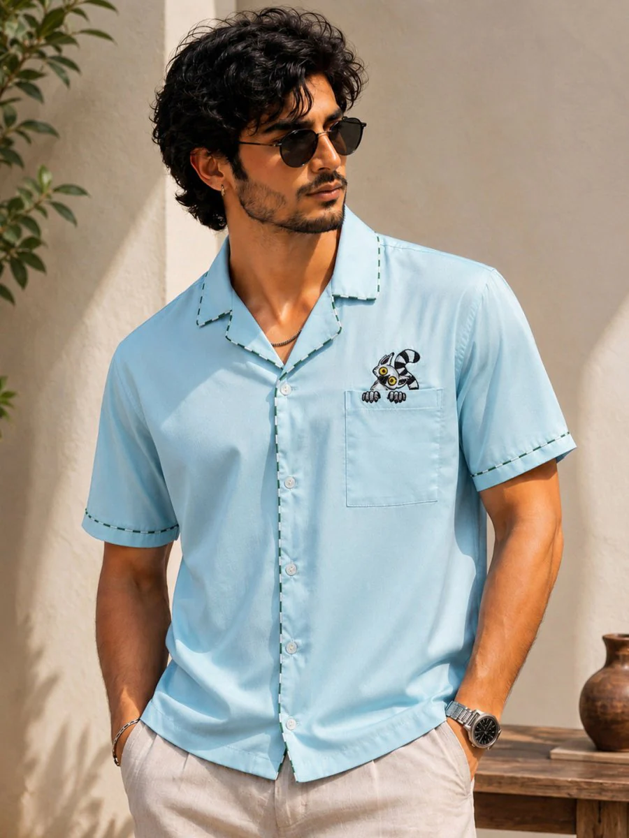 Madagascar Embroidered