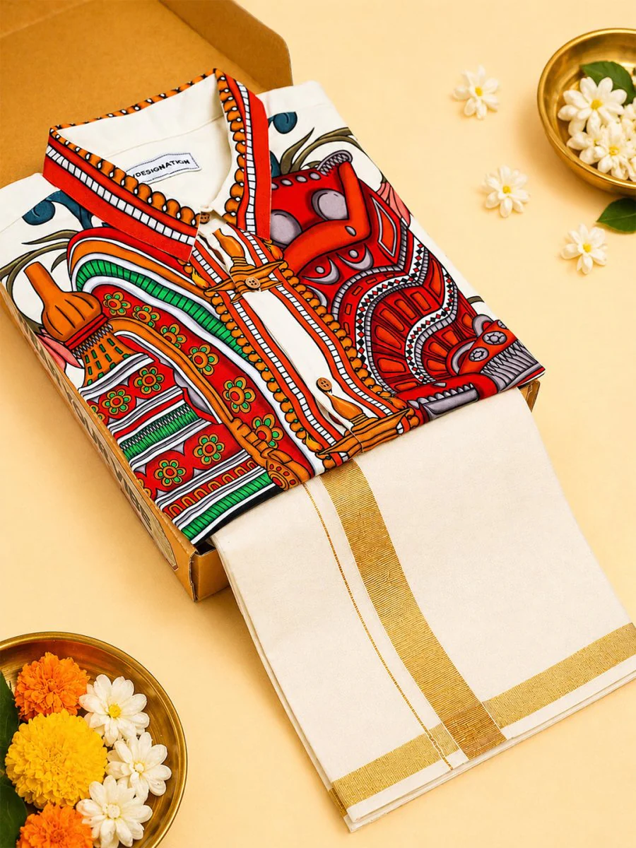 Mural Panel Shirt Combo Box