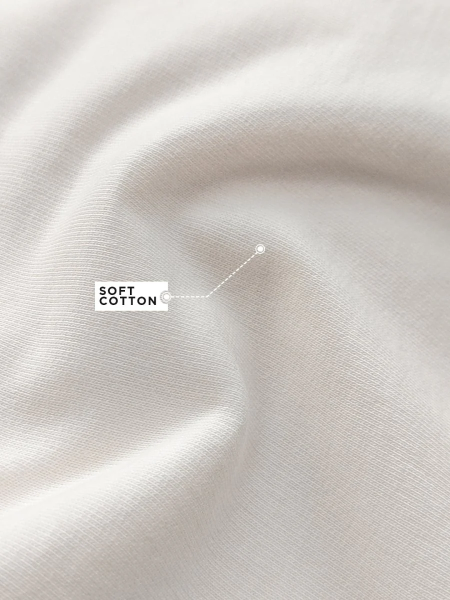 Off White Korean Jogger - Image 4