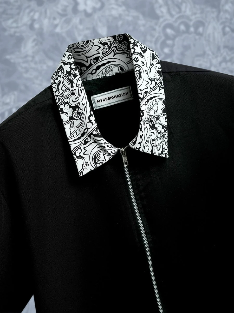 Paisley Denim Shirt - Image 3