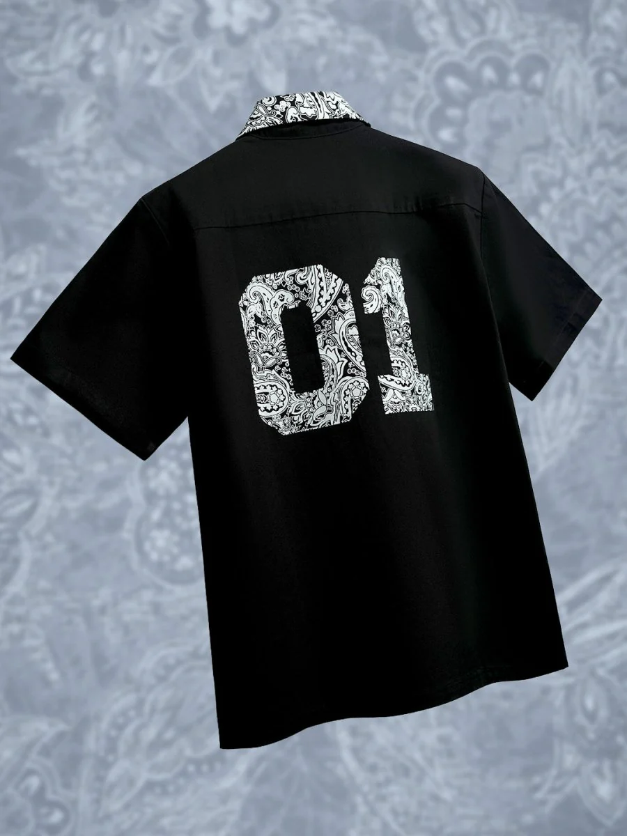 Paisley Denim Shirt - Image 5