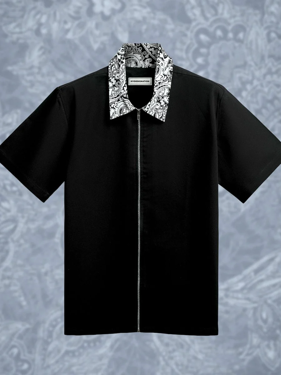 Paisley Denim Shirt - Image 6