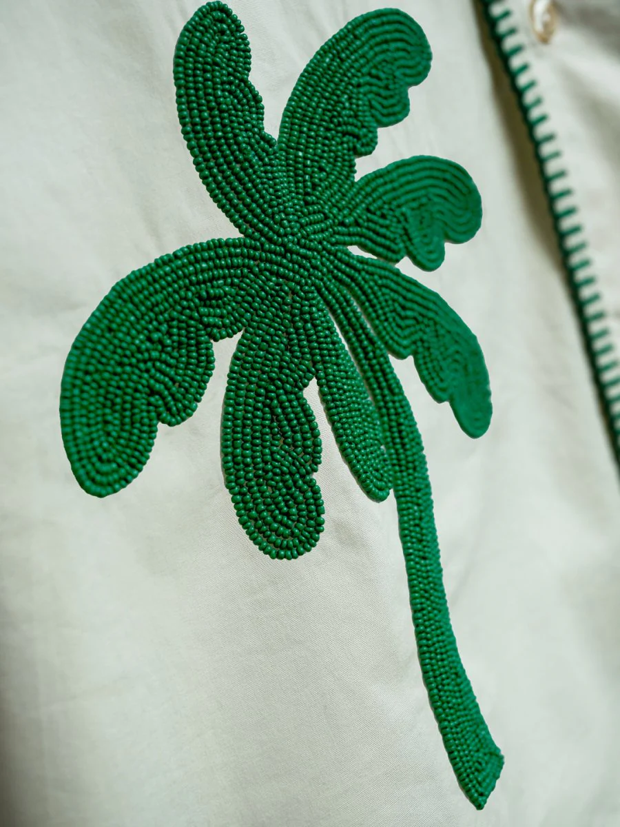 Palm Tree Embroidered Shirt - Image 3