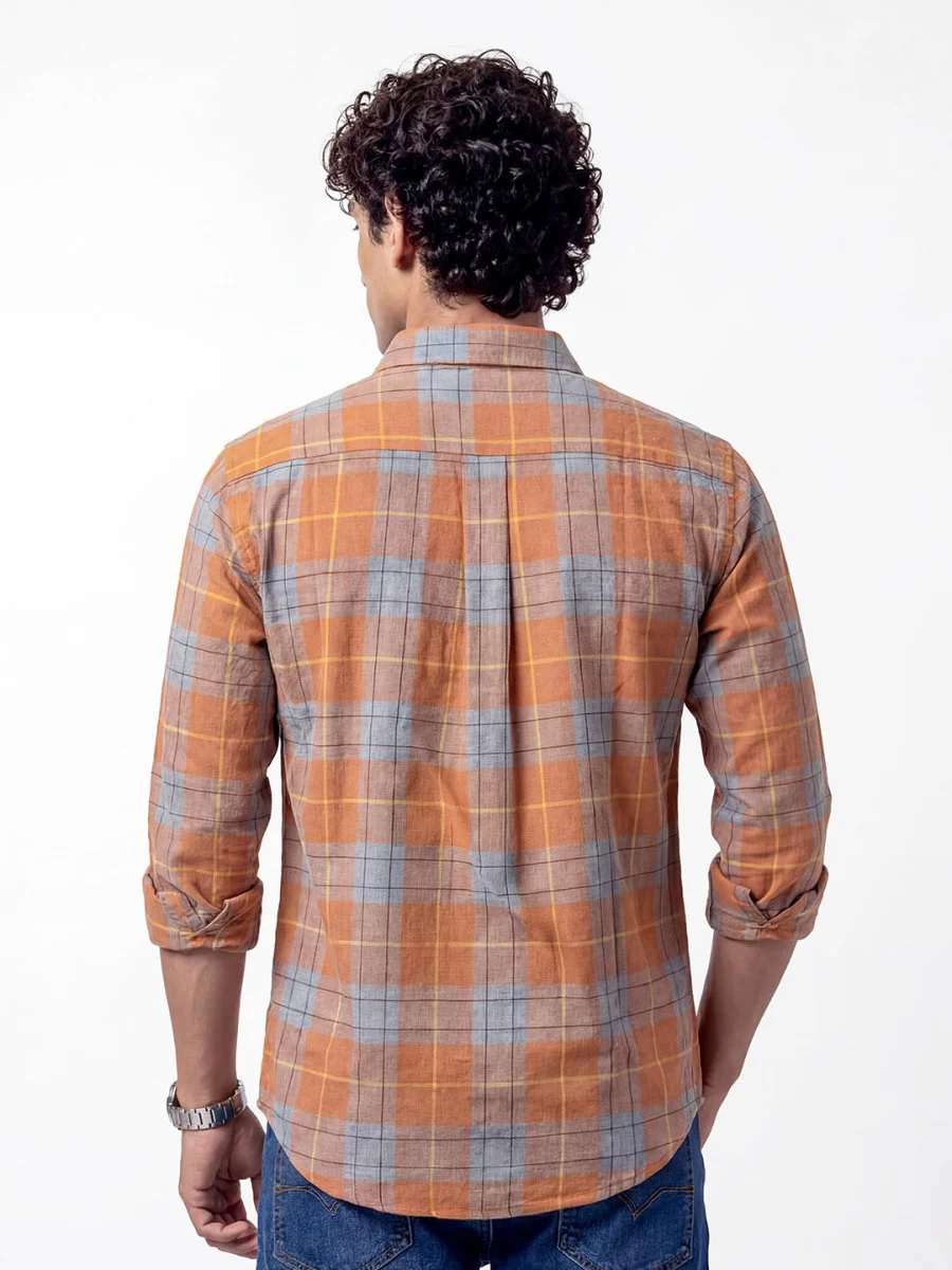 Plaid: Burnt Orange - Image 5