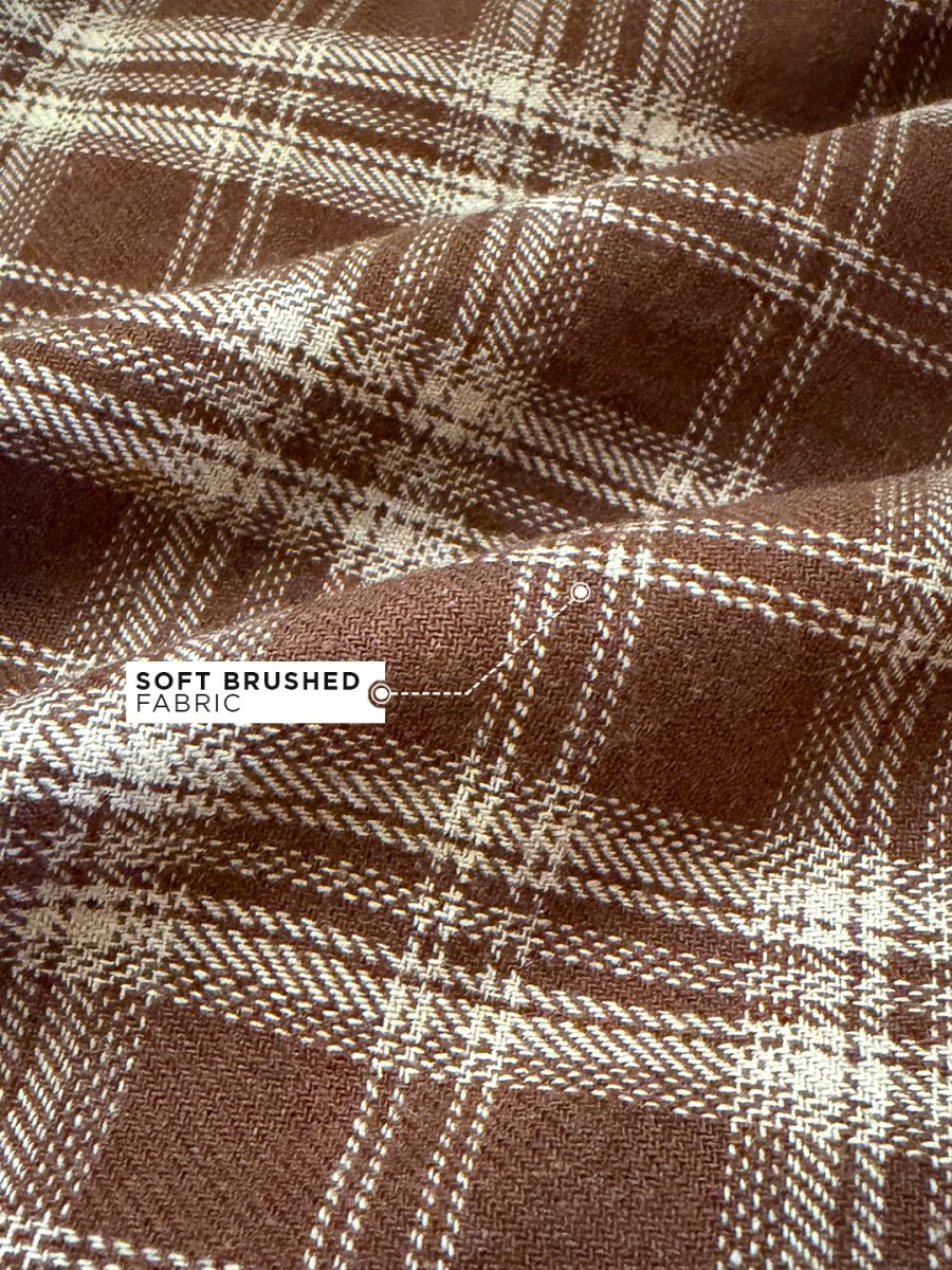 Plaid: Chocolate - Image 3