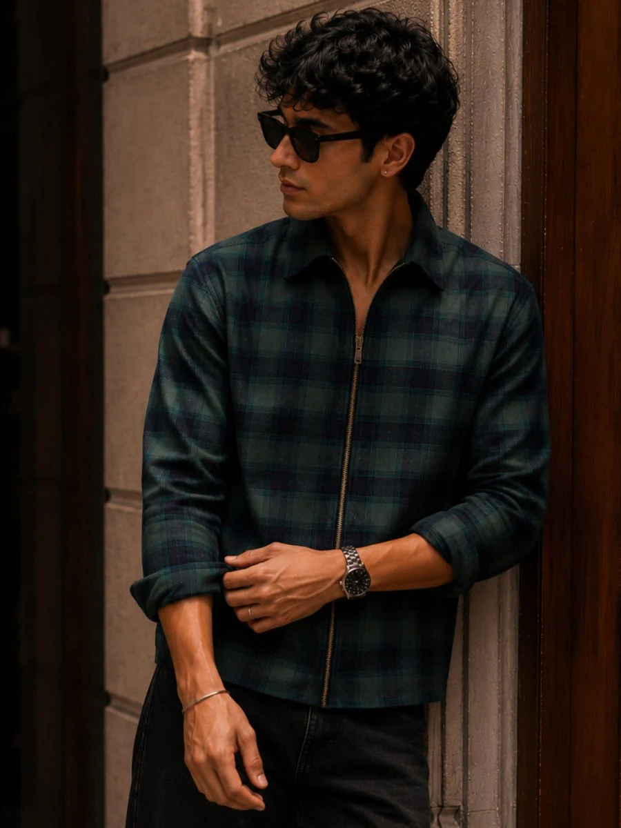 Plaid: Imperial Green