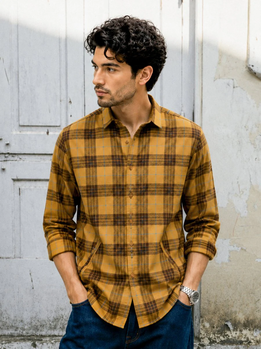 Plaid: Mustard