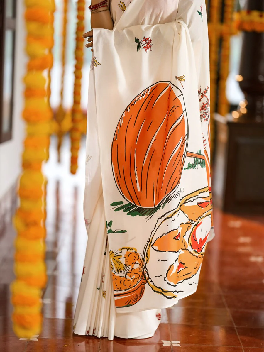 Pookkalam Saree - Image 7
