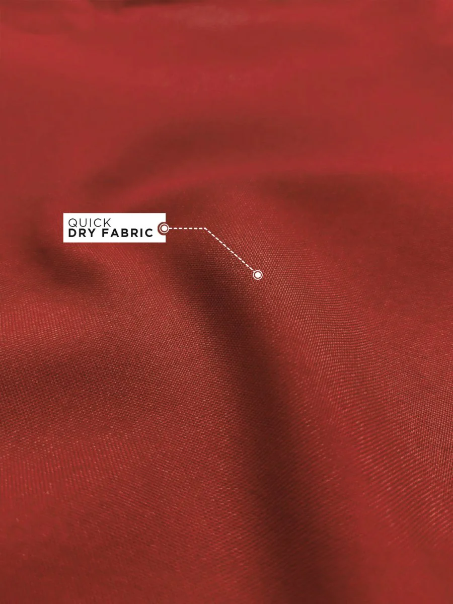 Red Leaf Embroidered Shirt | Men - Image 4