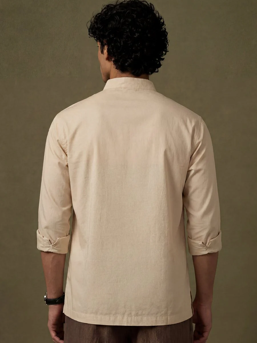 Simha Yali Embroidered Shirt - Image 5
