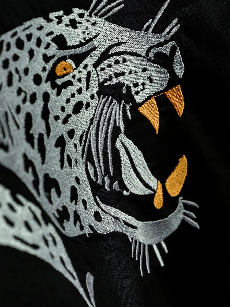 Twin Leopard Embroidered - Image 3