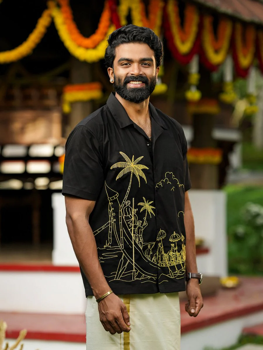 Vallamkali Embroidered Shirt - Image 4